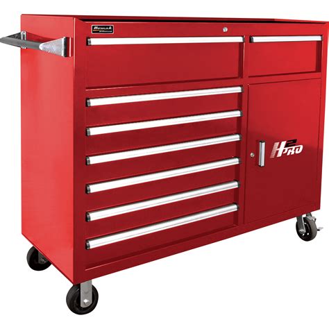 PRO SERIES – 8 DRAWER / 1 DOOR ROLLING TOOL CABINET